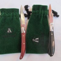 LAGUIOLE L'ECLAIR 440 френски нови сгъваеми ножчета с триъгълна форма в оригинални калъфчета., снимка 2 - Ножове - 44130256