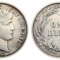 Мъжки сребърен пръстен, пръстен със сребърна монета - американски  долар One Dame 1912 г, снимка 10 - Пръстени - 32967335