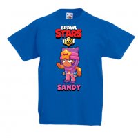 Детска тениска Sandy Brawl Stars, снимка 4 - Детски тениски и потници - 32921715