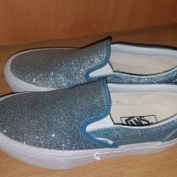 Нови сребристи сникърси Vans, снимка 3 - Кецове - 34786493