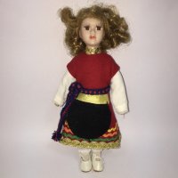 Керамична кукла 30см., снимка 1 - Кукли - 37703781