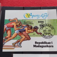 Блок пощенски марки серия Спорт, Футбол 1994/92г. Перфектни за колекция - 22613, снимка 4 - Филателия - 36651412