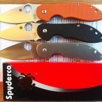 Сгъваем нож Spyderco Domino C172, снимка 2 - Ножове - 35613292