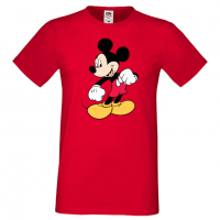 Мъжка тениска Mickey Mouse 4 Подарък,Изненада,Рожден ден, снимка 8 - Тениски - 36576288
