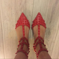 Нови Женски Офицялни Обувки Валентино № 37, снимка 3 - Дамски обувки на ток - 36517454