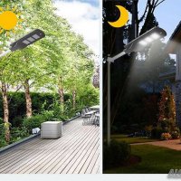 Соларна лампа 60W Led + Дистанционно All In One, снимка 5 - Лед осветление - 28384724