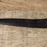 Стар африкански абаносов нож за писма-3, снимка 3 - Антикварни и старинни предмети - 36811903