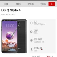 Телефон LG Q Stylo 4, снимка 4 - LG - 43004178