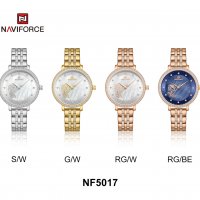 Дамски часовник NAVIFORCE Gold/Silver 5017 GW., снимка 15 - Дамски - 34725153