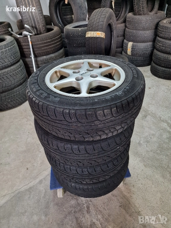 К-т Алуминиеви Джанти-titan-с Зимни гуми-Kumho-внос от Германия!, снимка 1