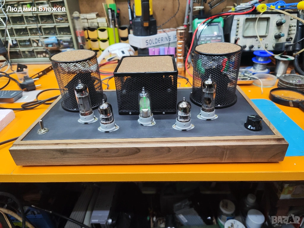Лампов усилвател с 6П18П - Въшката, снимка 1