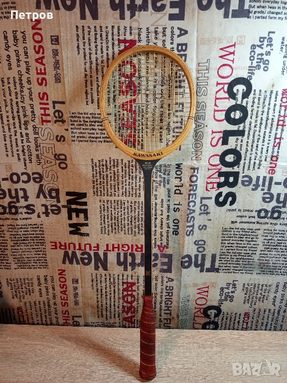 "Винтидж"Ракета за Скуош "Kawasaki", снимка 1