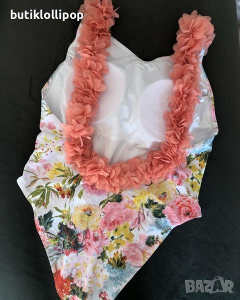 Прелестен бански floral, снимка 1