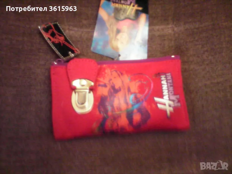 Детски портфейл Hannah Montana, снимка 1