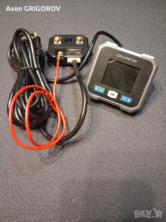 WiFi Кулон Метър KM140F Power Volt-Аметър литий Оловно-киселинен капацитет на батерията, снимка 1