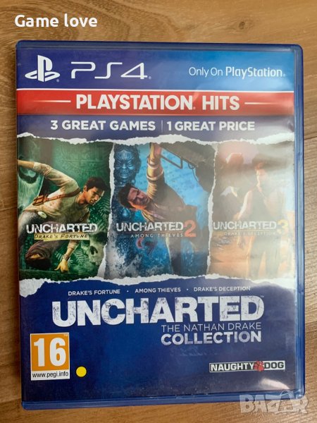 Uncharted collection ps4 PlayStation 4, снимка 1