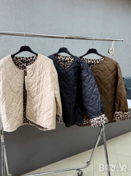 🐆Къси дамски якета с леопардови акценти , снимка 1