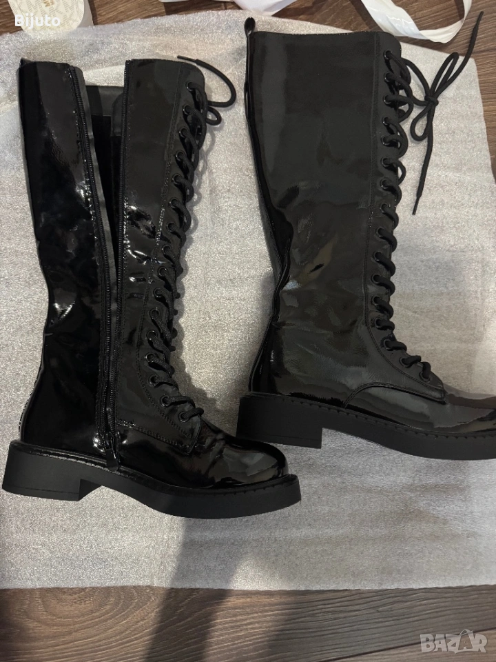 Чисто нови детски боти лачени 36 номер, снимка 1