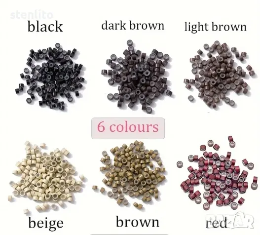 Капси за удължаване на коса, снимка 1