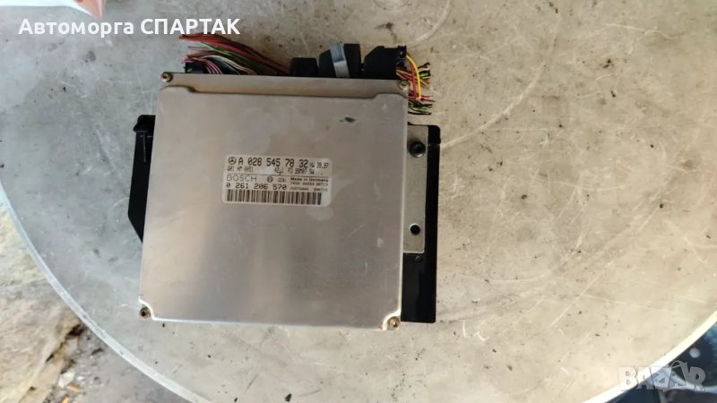 96-04 MERCEDES R170 Slk230 Модул за управление на двигателя 0285457832 OEM, снимка 1