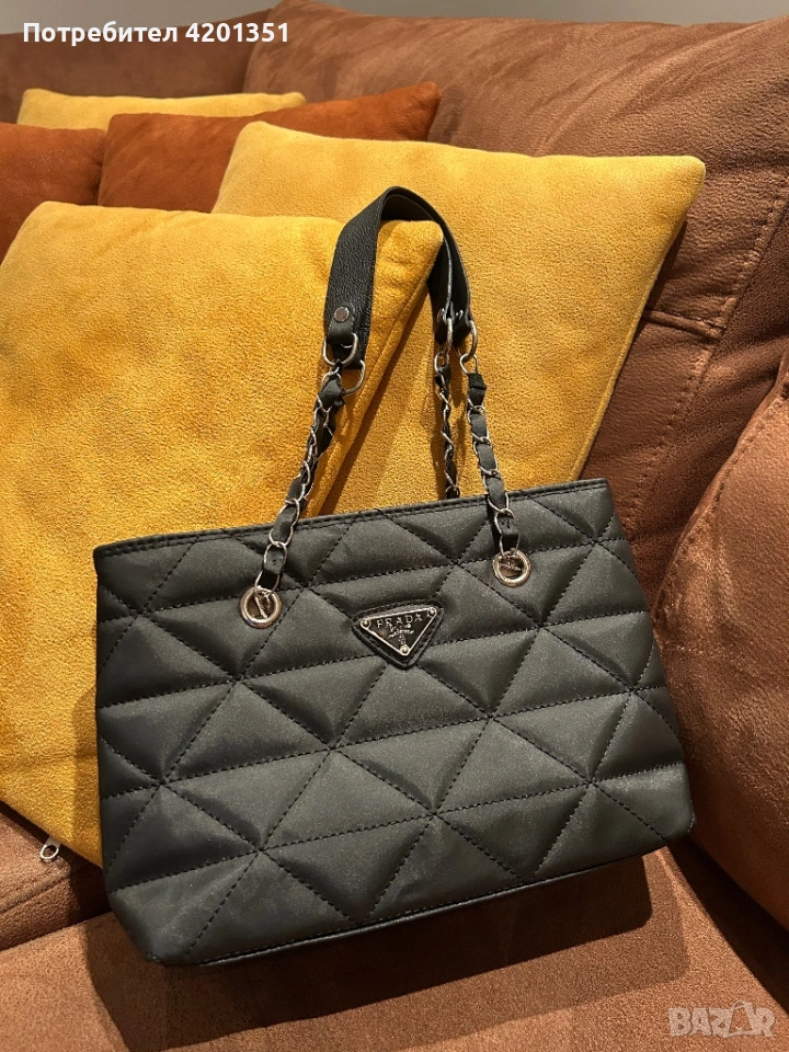 Дамска чанта в стил Prada, снимка 1