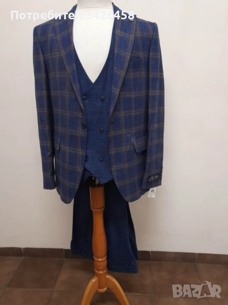 Мъжки костюм в английски стил, снимка 1