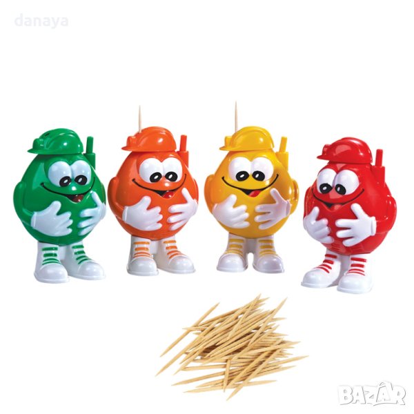 3726 Поставка за клечки за зъби Skittles, снимка 1