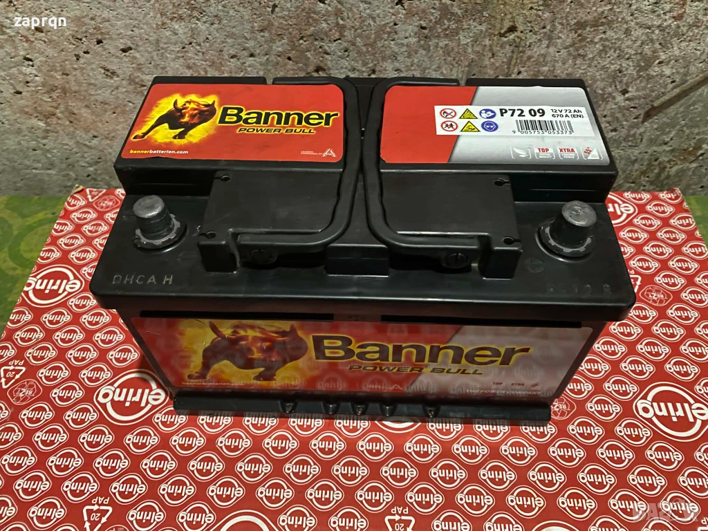 Aкумулатор Banner/Банер 72 амп/ч 670 А, снимка 1