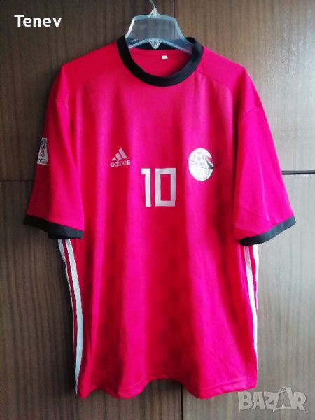 Egypt Salah Adidas футболна тениска фланелка Египет Салах XL екип , снимка 1