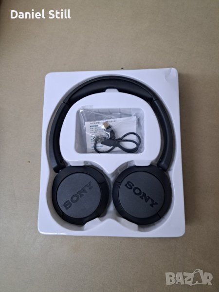 Стерео Безжични Bluetooth слушалки SONY WH-CH520B, снимка 1