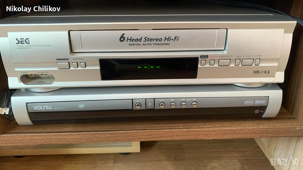 6 главо стерео видео+двд 150 лв., снимка 1