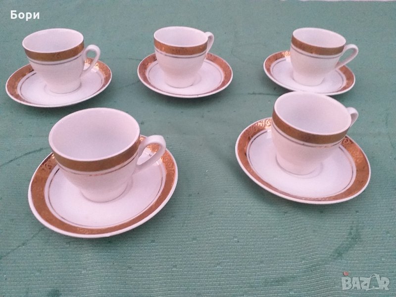 Български порцелан чаши за кафе, снимка 1