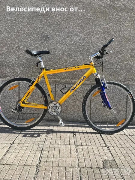 Алуминиев велосипед 26 цола 24 скорости палцови команди преден амортисьор внос от Австрия , снимка 1