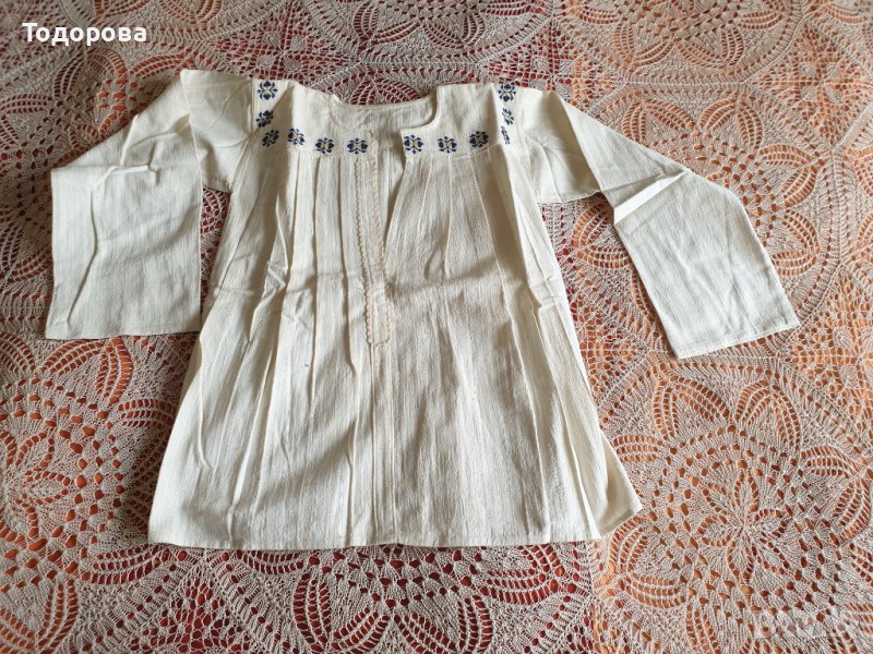 Автентична къса риза от народна носия, снимка 1