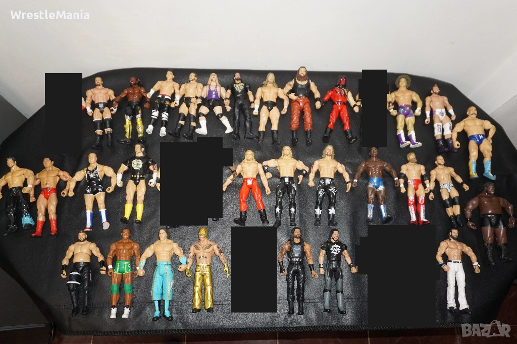 30 Кеч Фигури Iron Sheik/Braun Strowman/Kofi Kingston/Kurt Angle/Roderick Strong/TJP/CM Punk/Edge, снимка 1