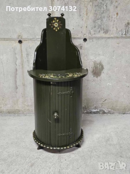 Ръчно изработено и рисувано детско столче за хранене, снимка 1