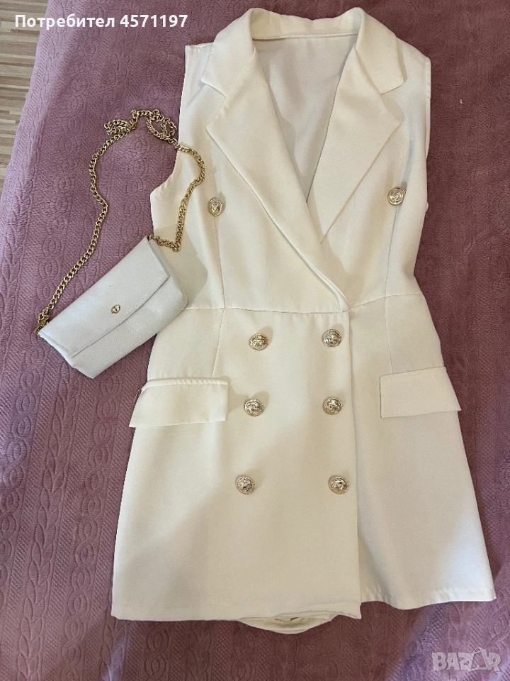 Дамски гащеризон с чантичка, снимка 1