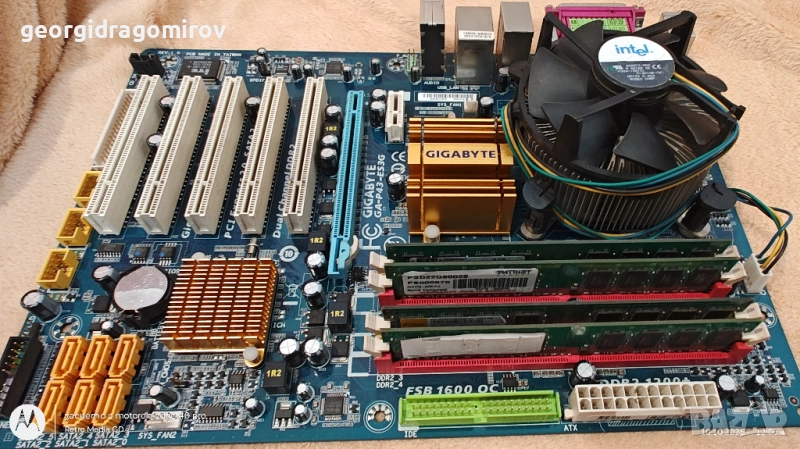 Дънна платка Рам и Процесор, снимка 1