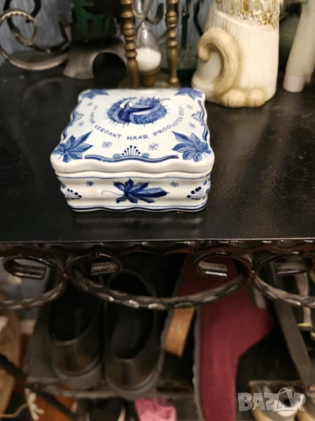 Делфт лимитирана кутия за бижута, снимка 1
