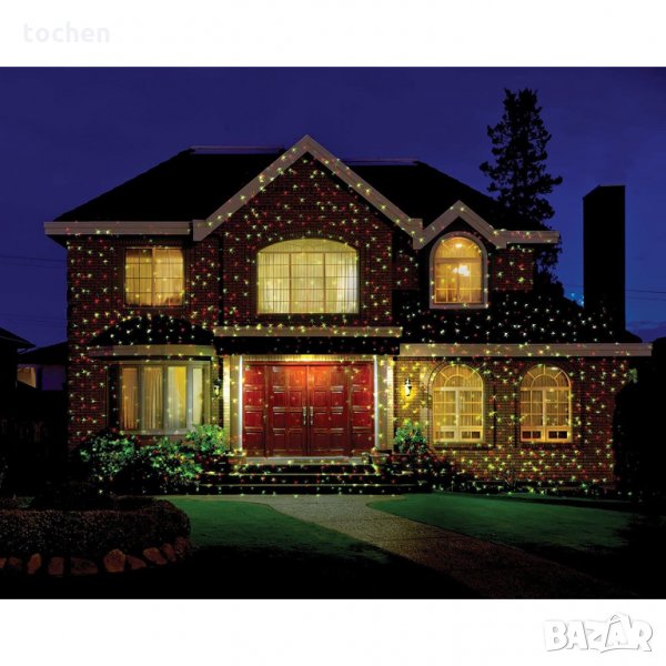 Лазерен прожектор Star Shower с движещи се точки, снимка 1