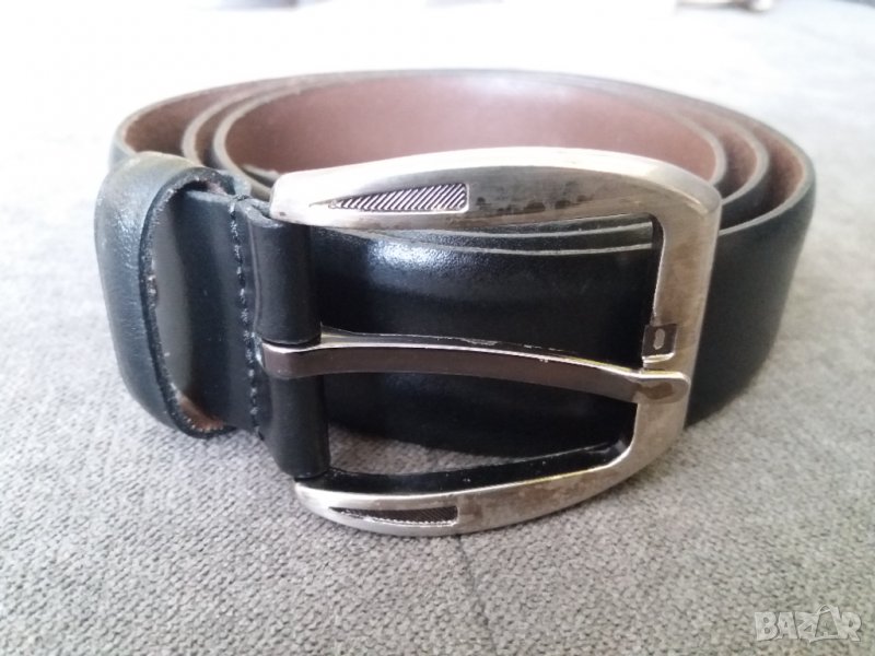 Мъжки черен колан , снимка 1
