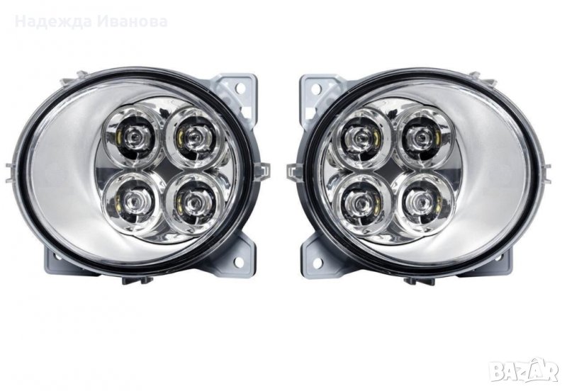 ЛЕД дневна светлина – халоген за Скания R , снимка 1