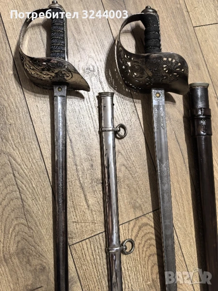 Британски /Английски офицерски саби , снимка 1