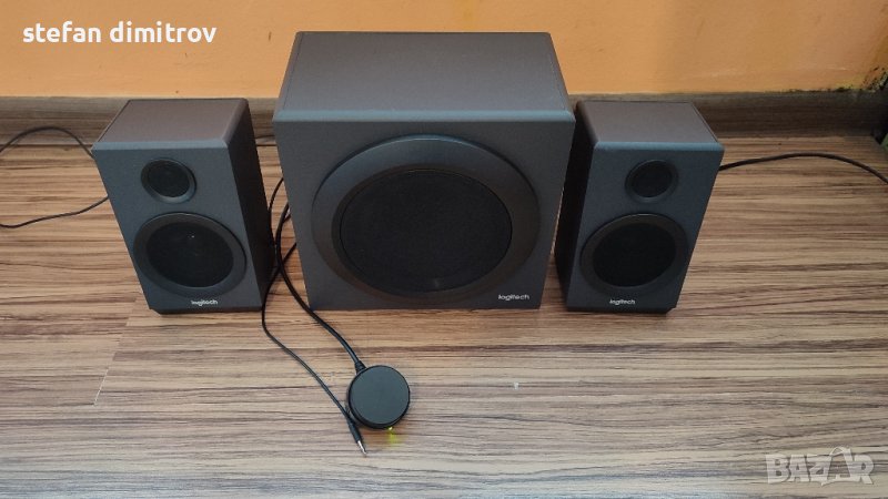 Logitech Z333 Multimedia Speakers 2.1, 40W RMS, Черни, снимка 1