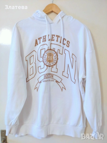 суитчър бял Athl.Boston  -10 лв, снимка 1