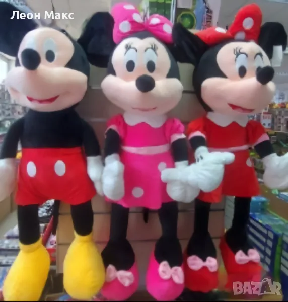 Мики маус или Мини маус плюш 120см , снимка 1