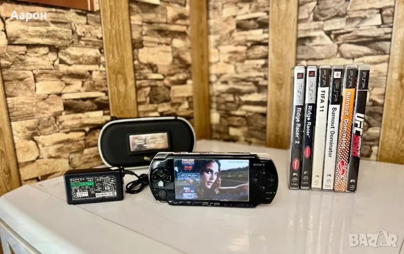 Sony PSP 2001 / 8GB / 6 Игри , снимка 1