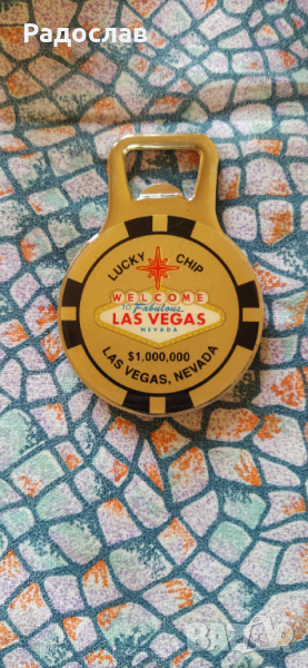 Las Vegas отварачка с магнит , снимка 1