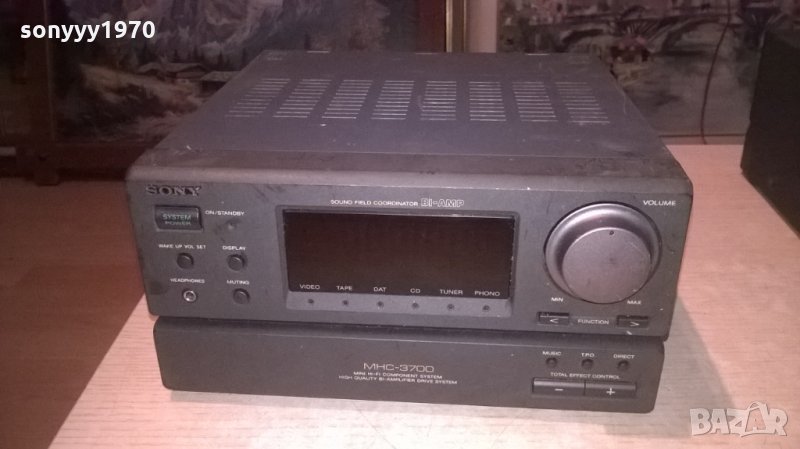 sony ta-h3700 amplifier-made in japan-внос швеицария, снимка 1