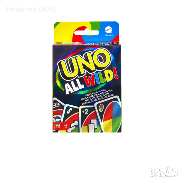 Настолна игра, карти Board UNO All Wild, снимка 1
